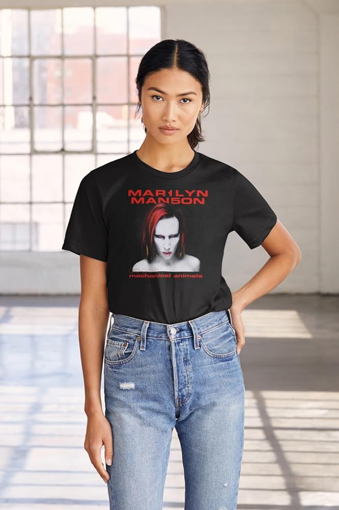 Marilyn Manson Mechanical Animals Tシャツ MARILYN MANSON MECHANICAL ANIMALS T-SHIRT VINTAGE 90S size L